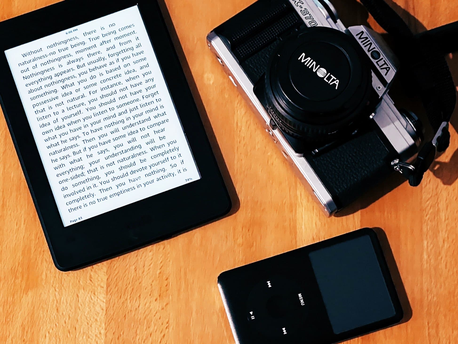 Why I like simple technology.