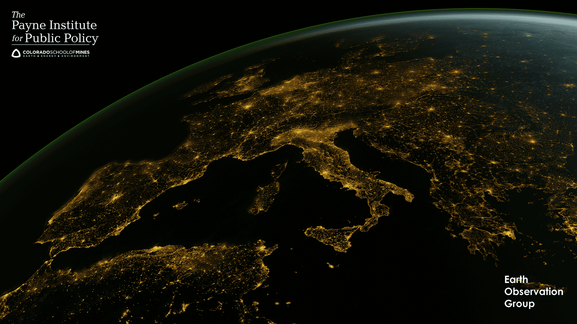 Nighttime light imagery